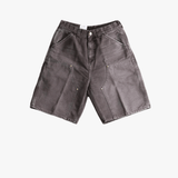 Grey shorts, front view