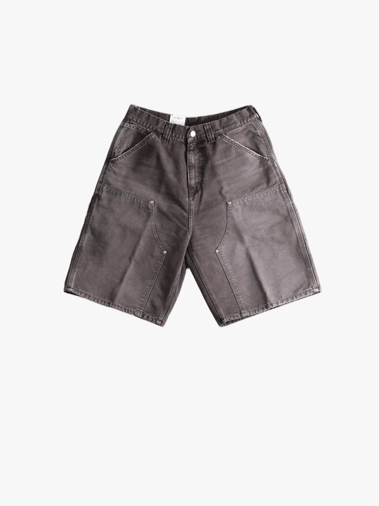 Grey shorts, front view
