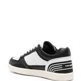 Black sneakers, back view