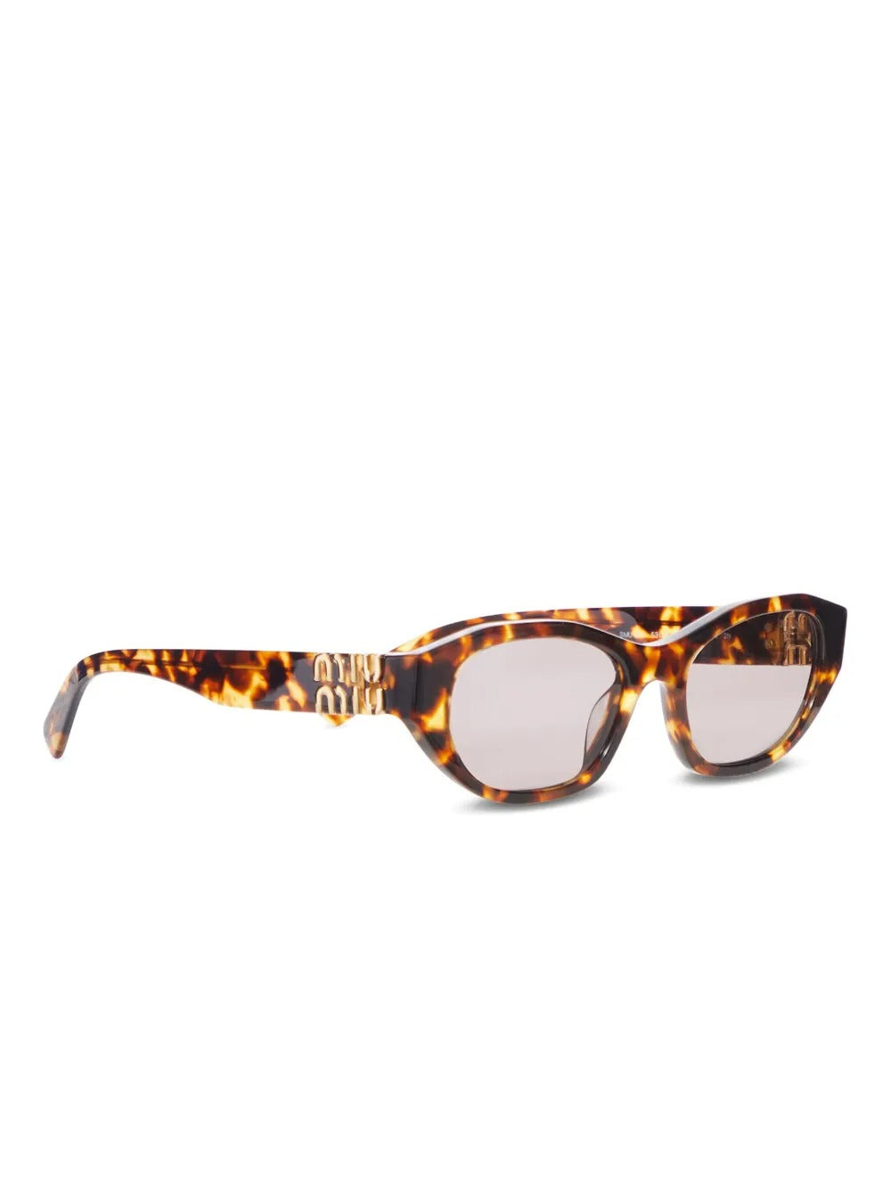 Red sunglasses, side view