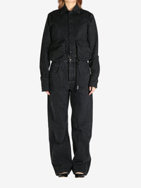 ANN DEMEULEMEESTER - Women Cargo Shirt Jacket