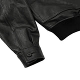 Close up of Black jacket, showing detail