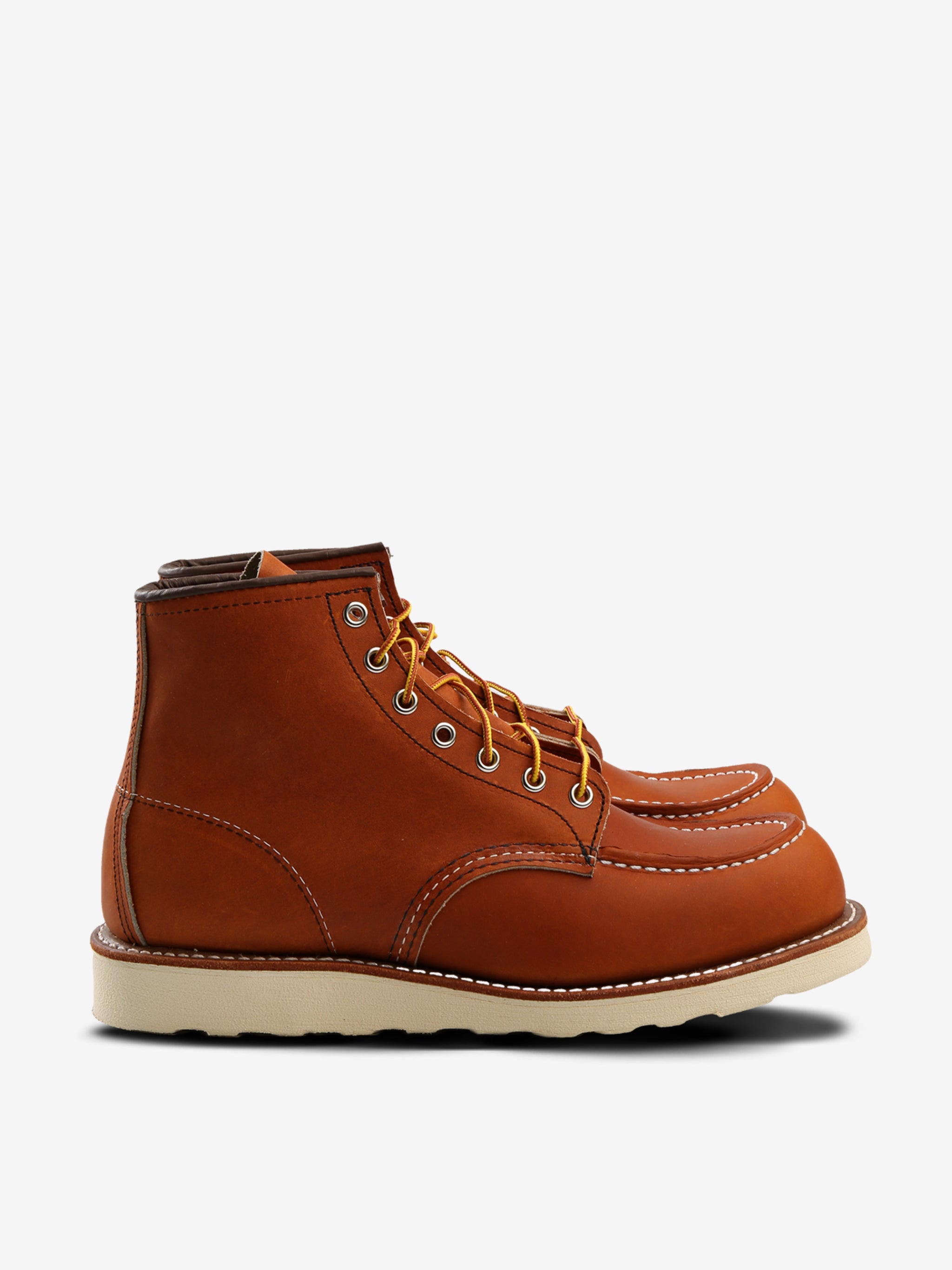 Brown sneakers, side view