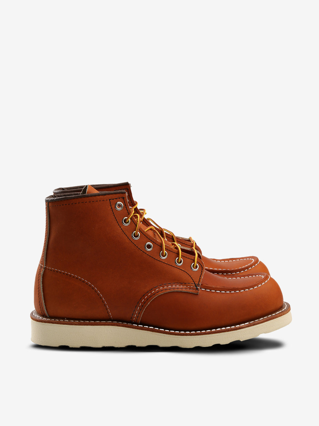 Brown sneakers, side view