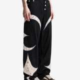Black pants, full body view