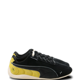Black sneakers, front view