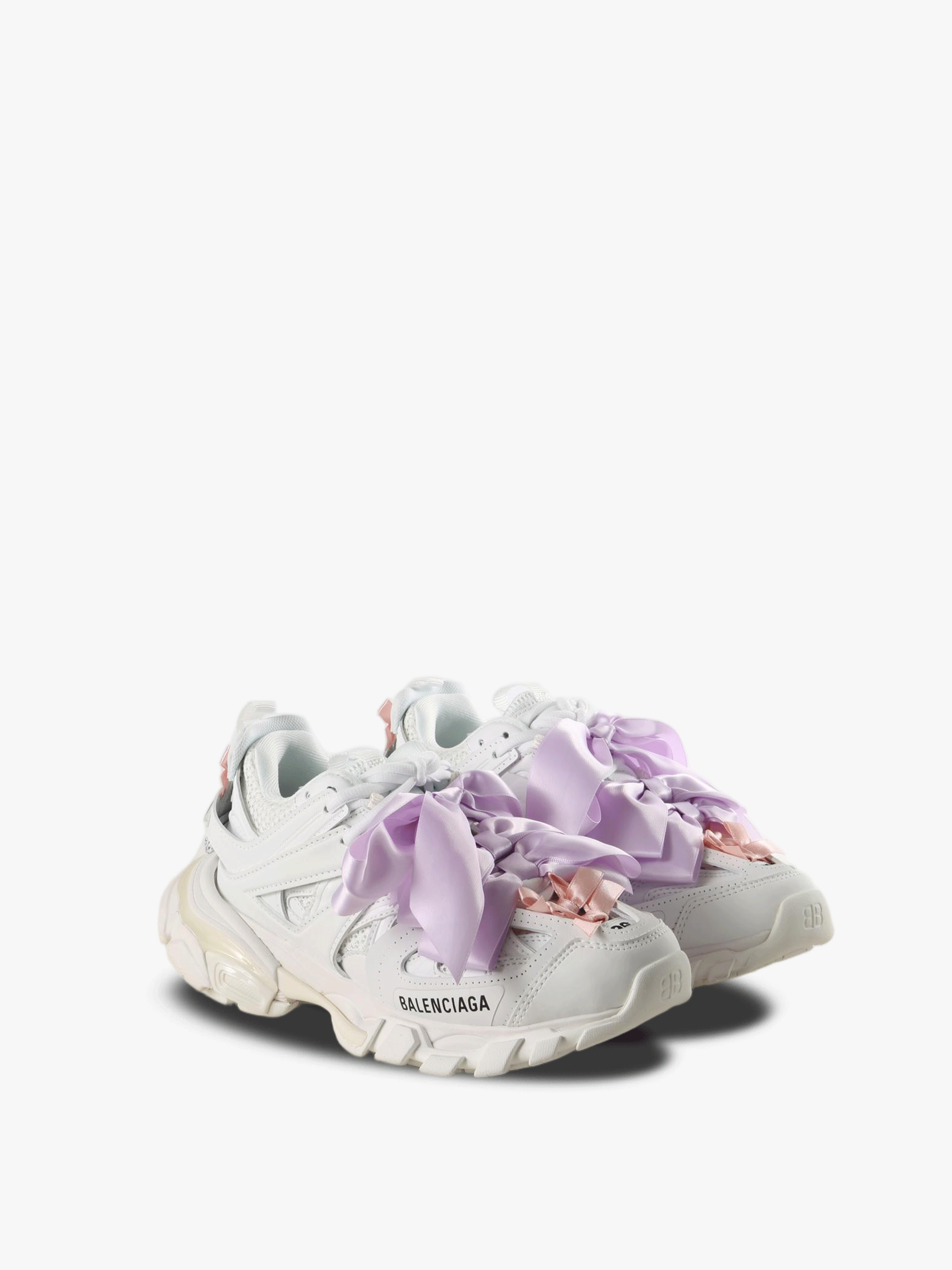 White sneaker, side view