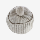 Tan hat, front view