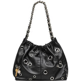 Black bag, back view