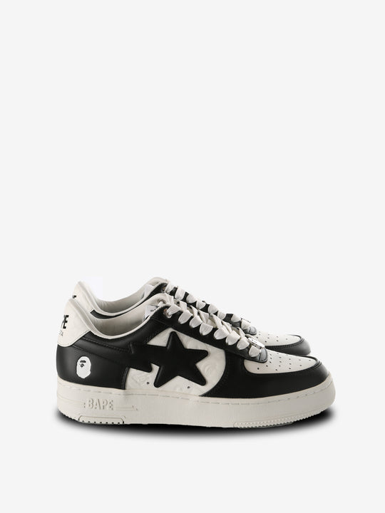 Black sneakers, front view