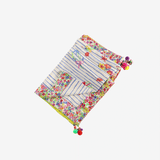 Pink scarf,front view