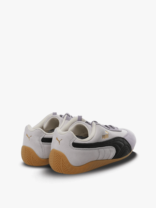 White and black sneaker,back view