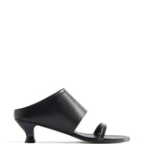 Black heel, front view