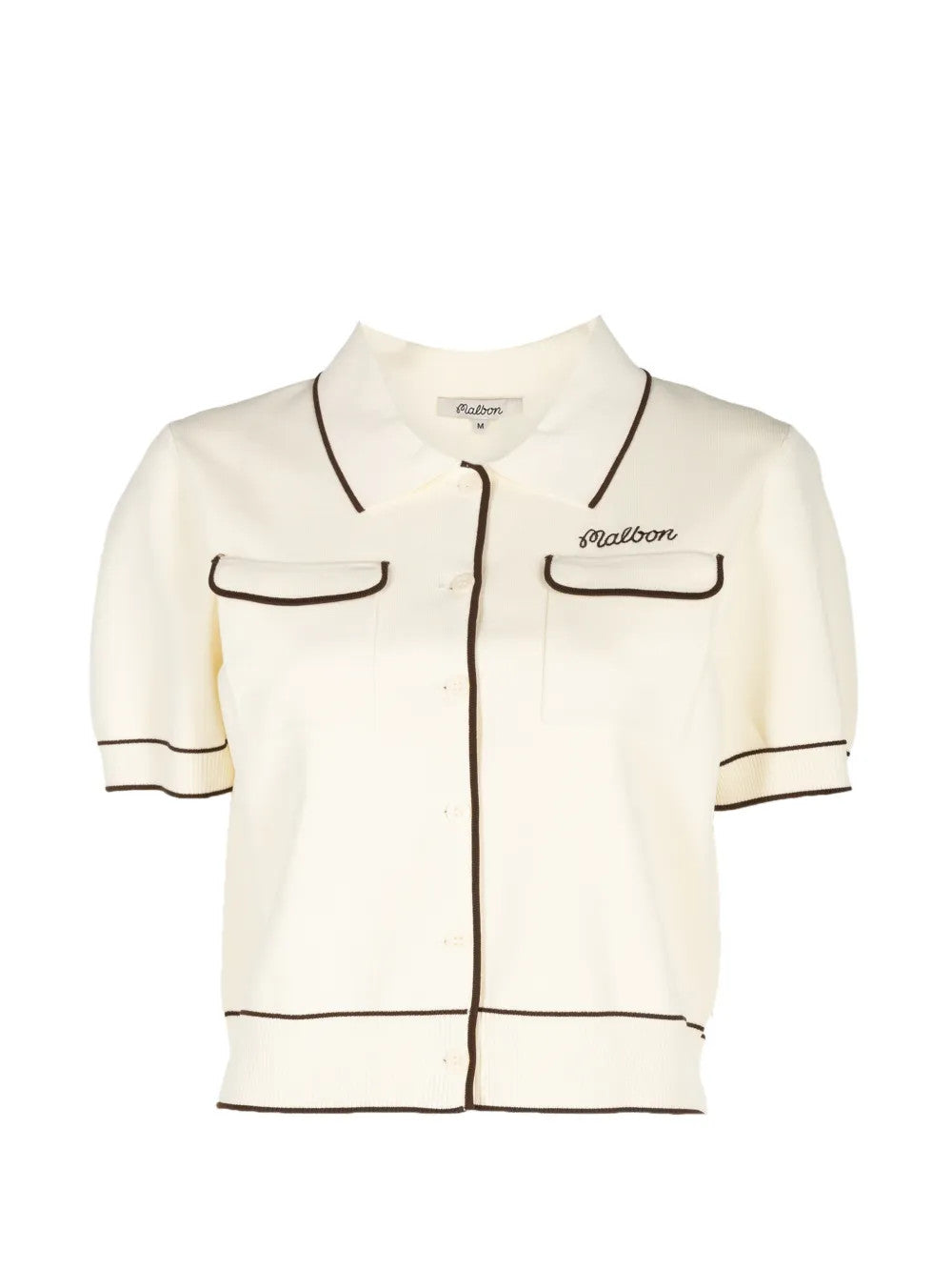 Tan shirt, front view