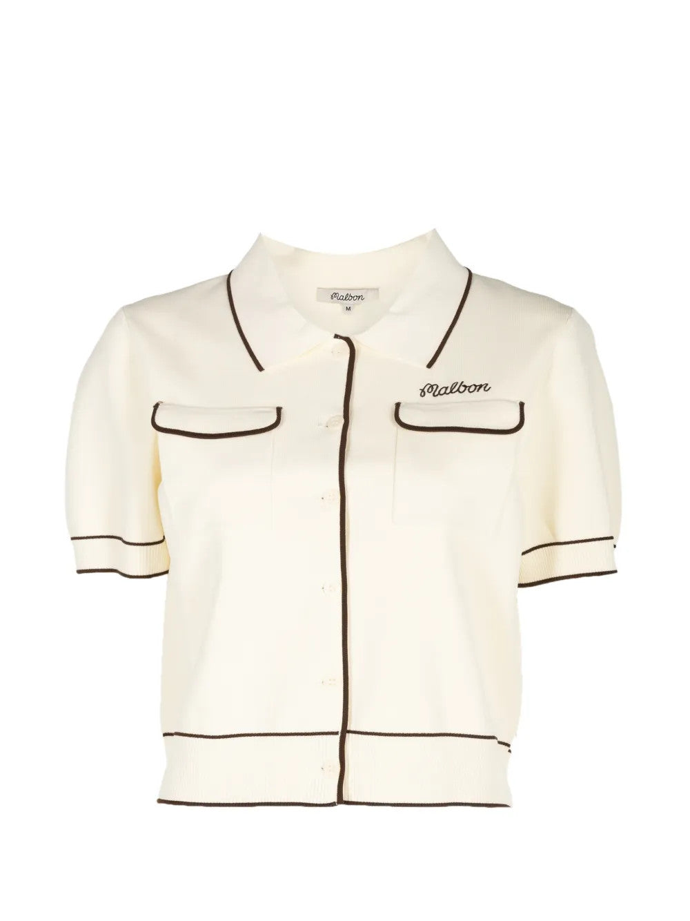 Tan shirt, front view