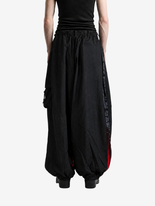 Black pants, full body view