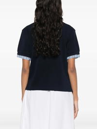 MIU MIU - Women Piqué and Jersey Polo Shirt