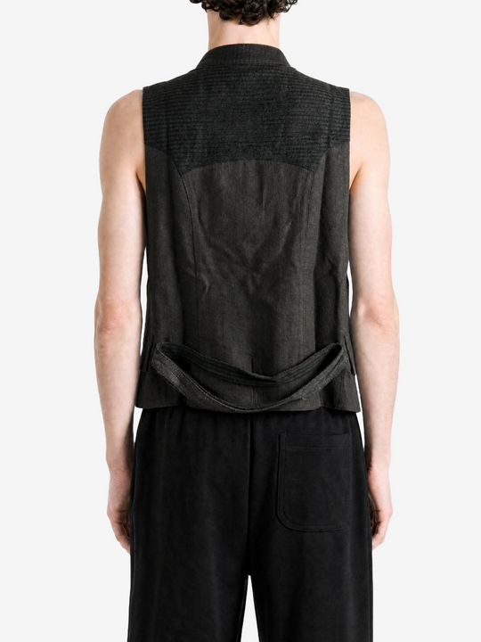 Black jacket, front view