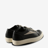 Black sneakers, back view