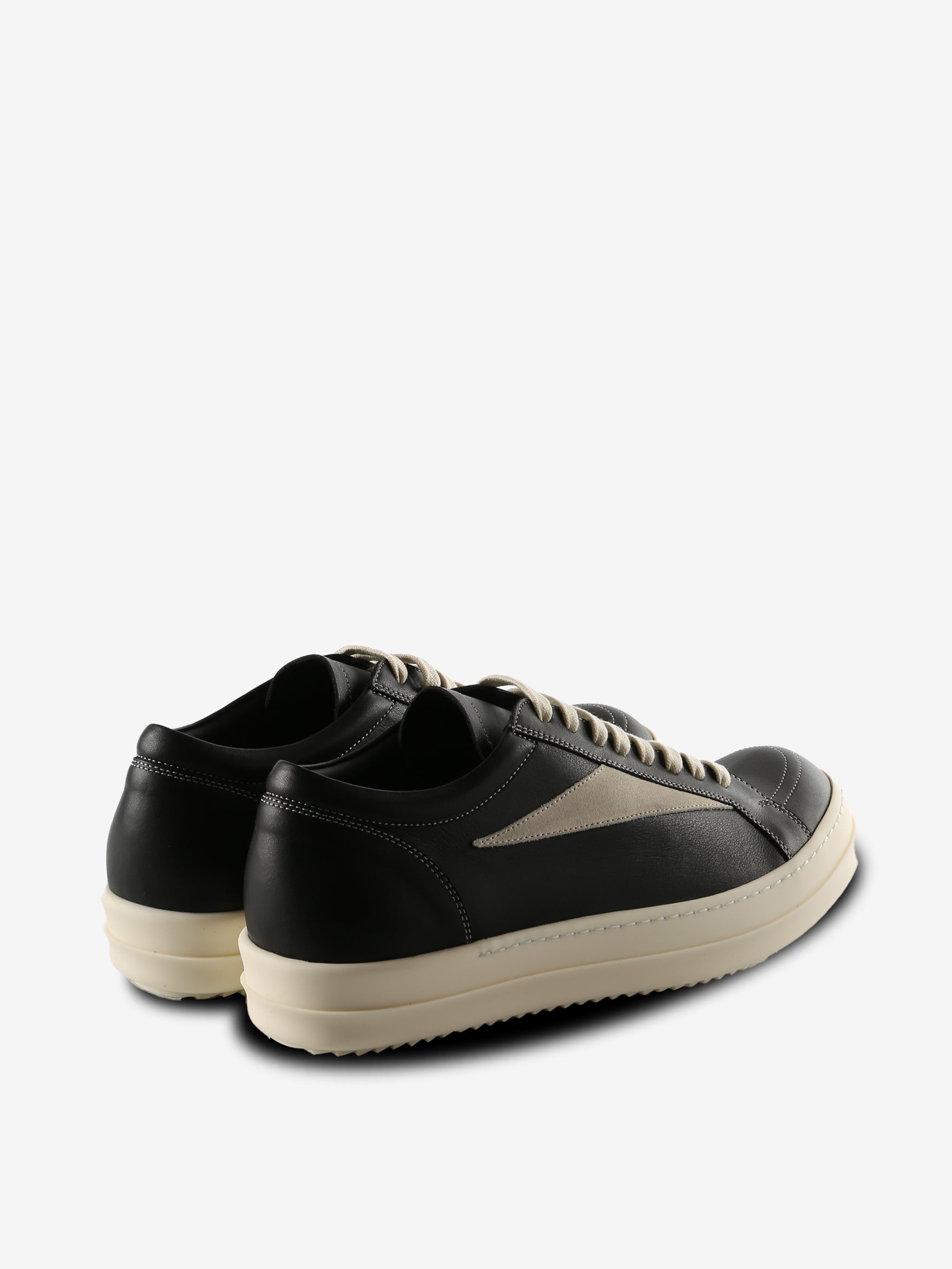 Black sneakers, back view