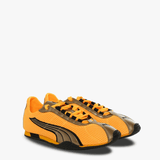 Yellow sneakers, side view