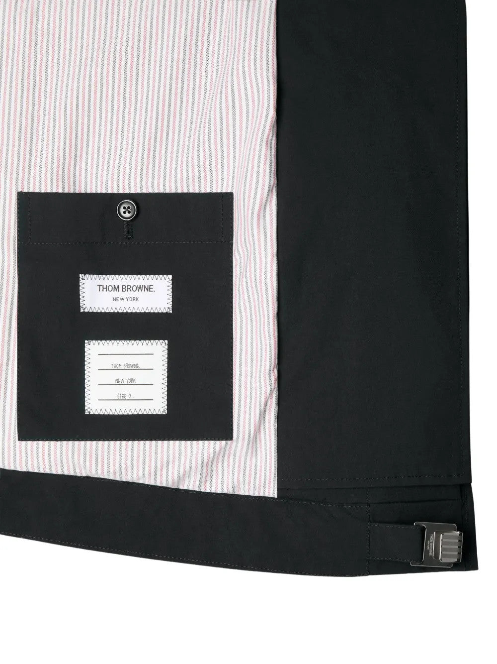 Black jacket, front view
