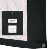 Black jacket, front view