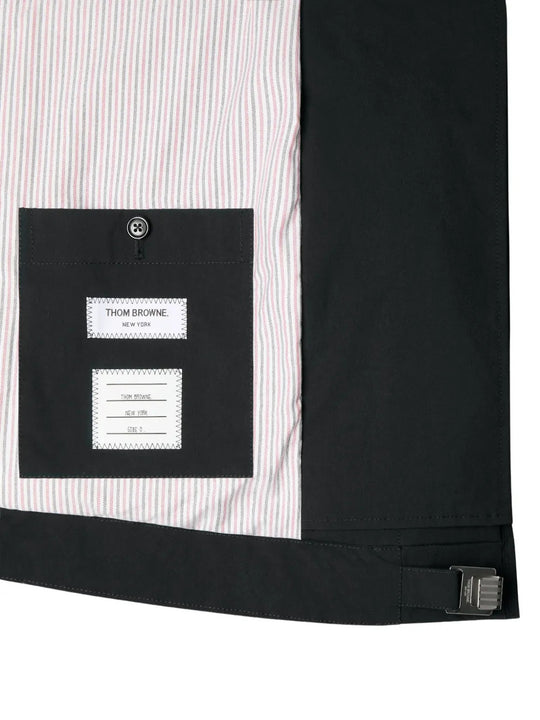 Black jacket, front view
