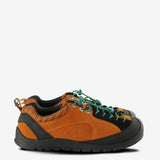 Brown sneakers, front view