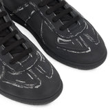 Black shoes, front view