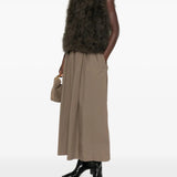 Brown jacket, full body view