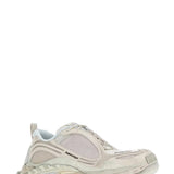 Tan shoes, front view
