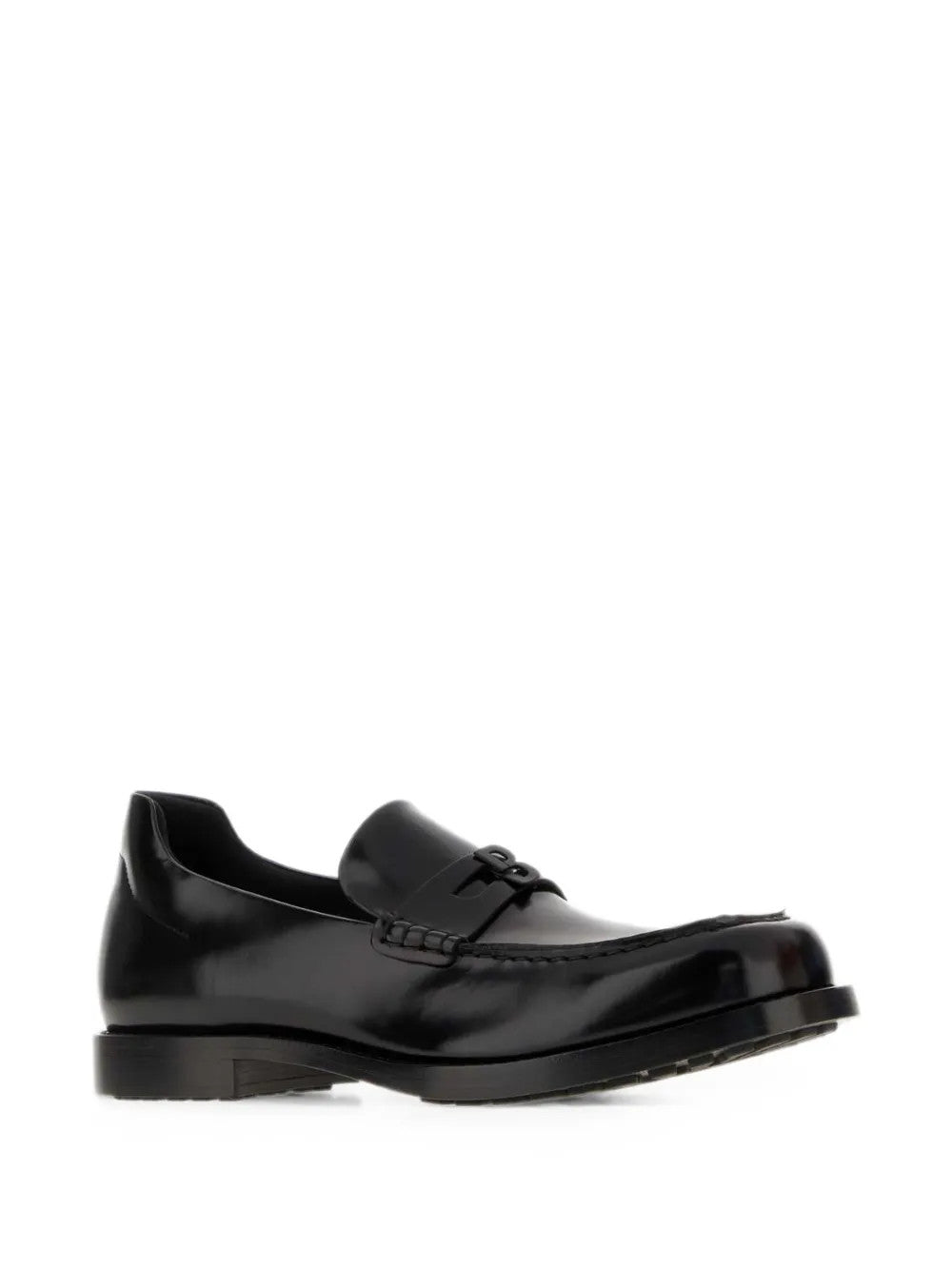 Black shoes, side view