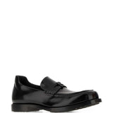 Black shoes, side view