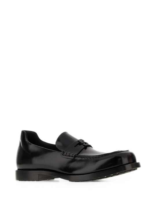 Black shoes, side view