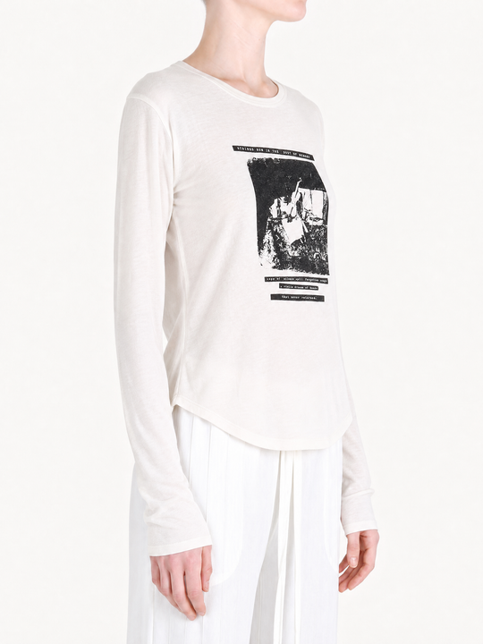 Tan top worn by a person, showing the top fit