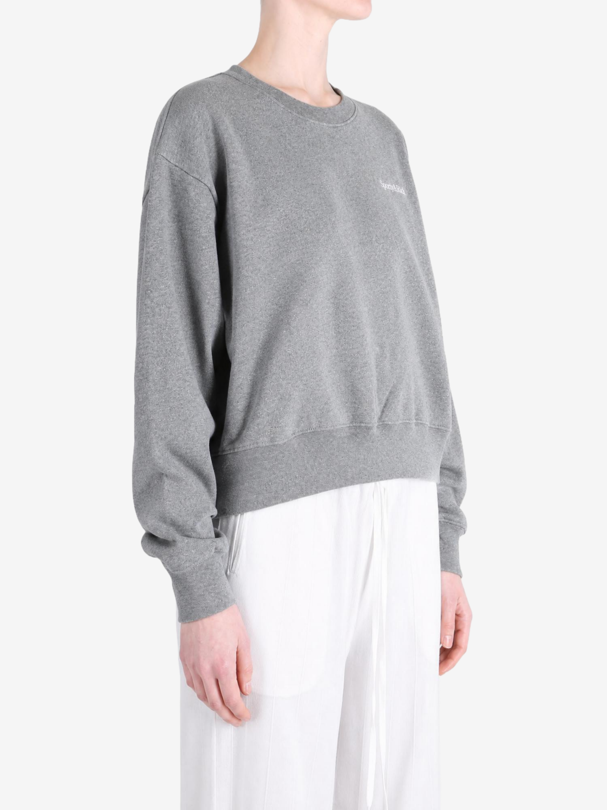 Grey hoodie, front view