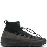 Black shoes,front view