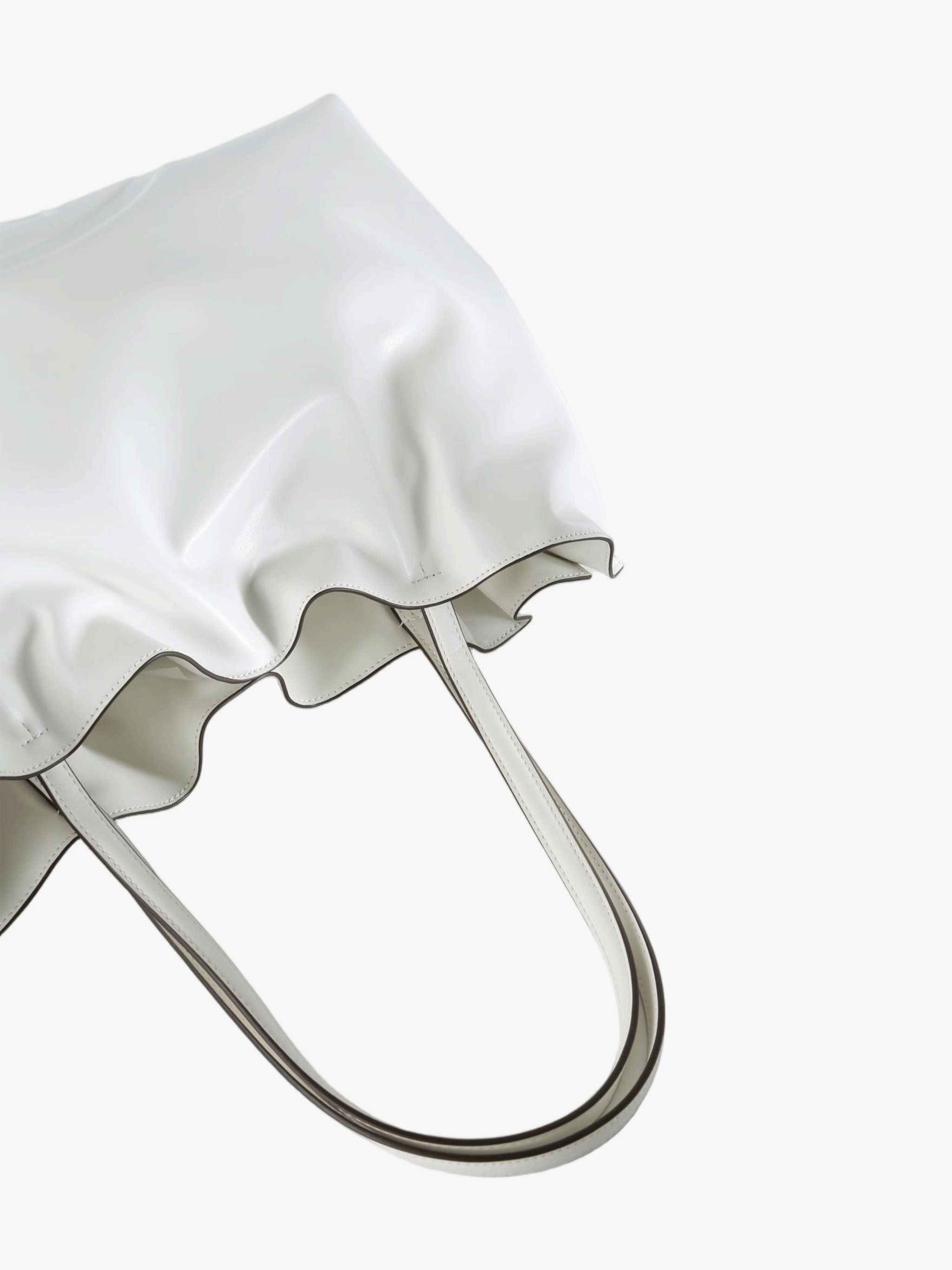 White bag, front view