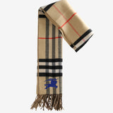 brown scarf, front view