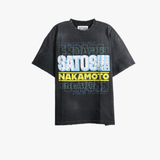 Black t-shirt, front view