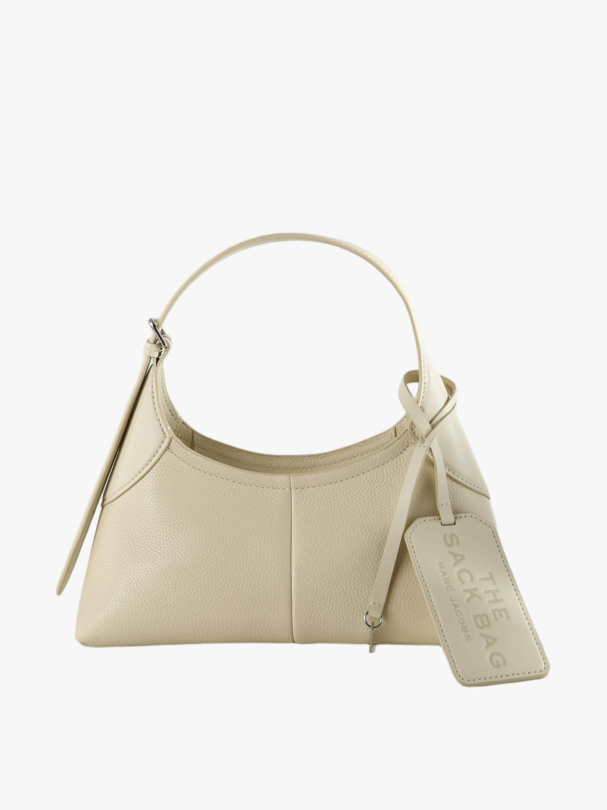 Tan bag, front view