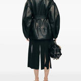 Black jacket, full body view