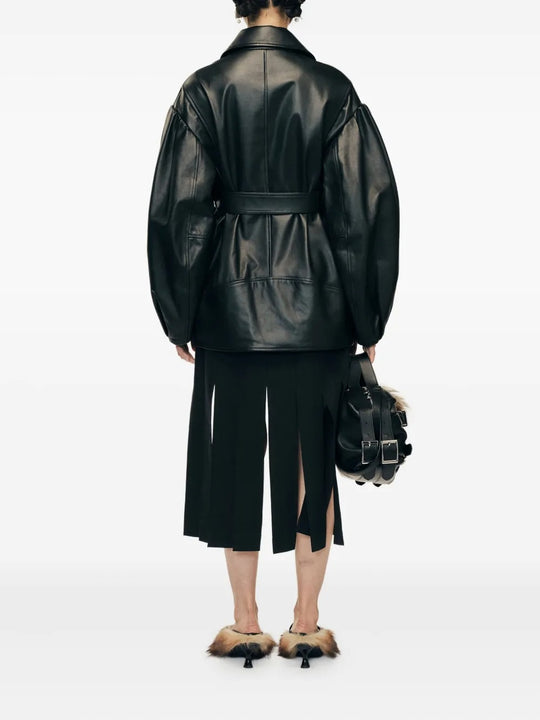 Black jacket, full body view