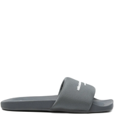 grey sandals, side view