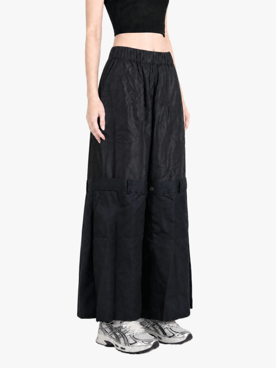Black pants, full body view