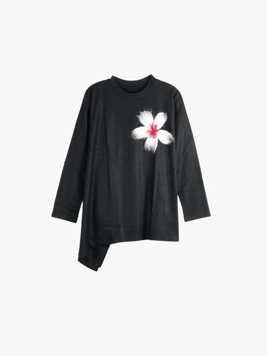 Black knitwear, front view
