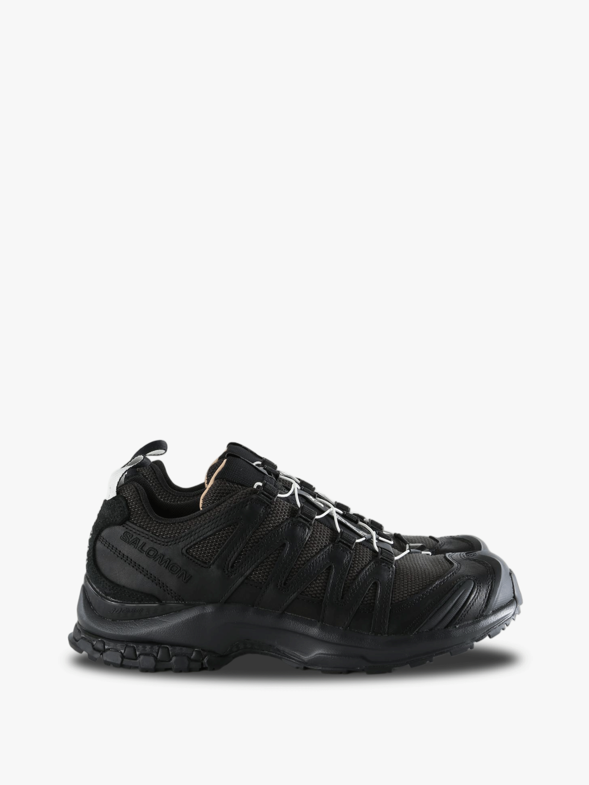 Black shoes, side view