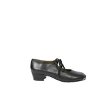 Black shoes, side view