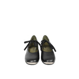 Black shoes, front view